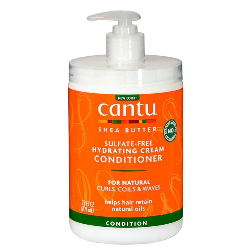CANTU SHEA BUTTER FOR NATURAL HAIR HYDRATING CREAM CONDITIONER – SALON SIZE 25 OZ