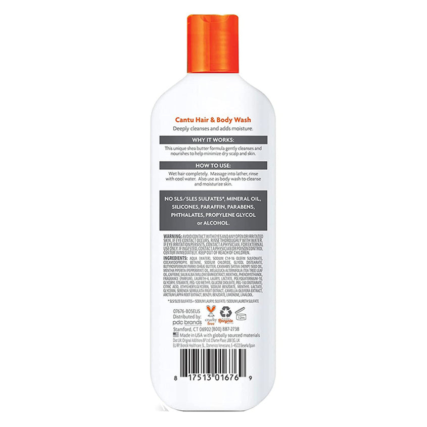 CANTU MENS 3IN1 SHAMPOO ,CONDITIONER,BODY WASH 400 ML – buy online