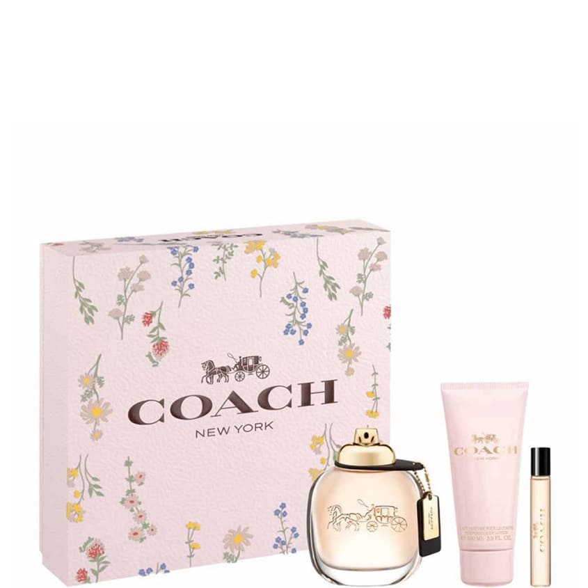 COACH SET WOMAN S1.23 (EDP 90ML+EDP 7.5ML+BL 100ML)