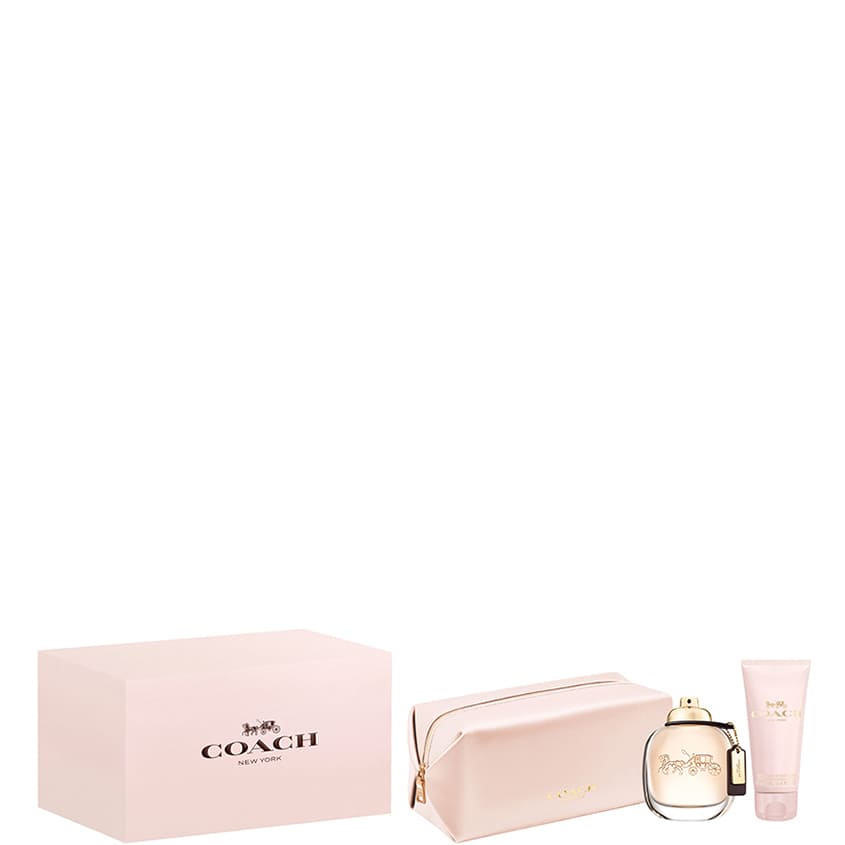 COACH WOMAN SET ‘S1 24 (EDP 90ML+BL 100ML+POUCH)