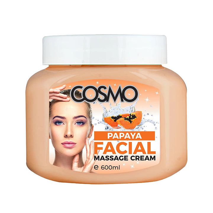 Face creams COSMO PAPAYA FACIAL MASSAGE CREAM 600ML
