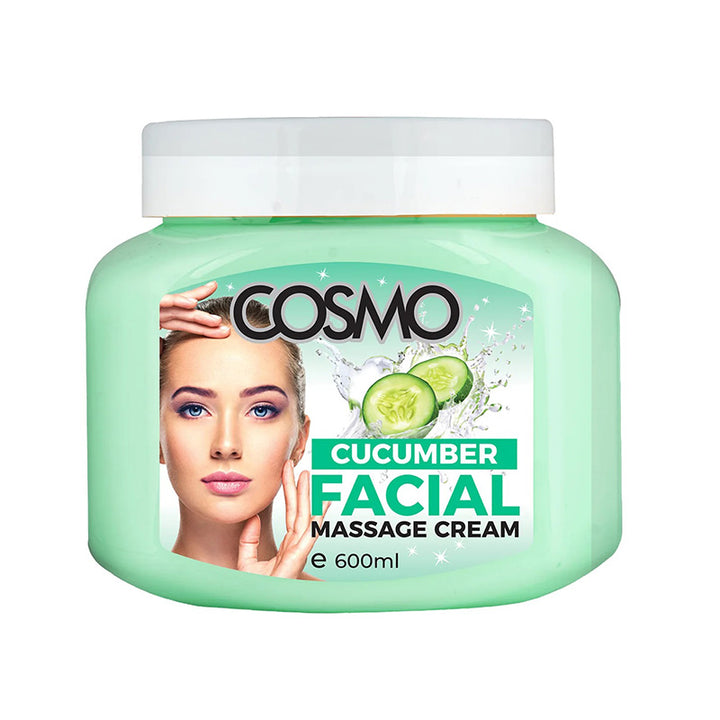 Face creams COSMO CUCUMBER FACIAL MASSAGE CREAM 600ML