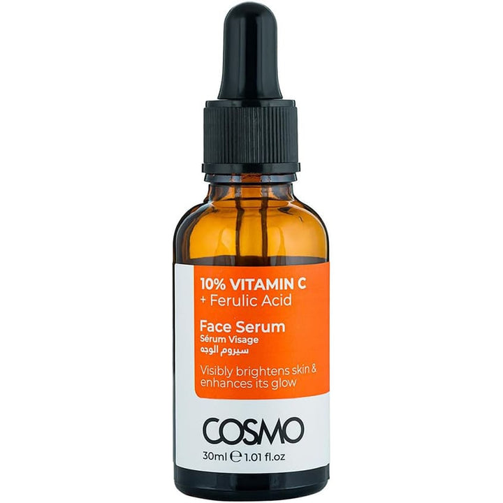 Face serums COSMO FACE SERUM VITAMIN C + FERULIC ACID 30ML