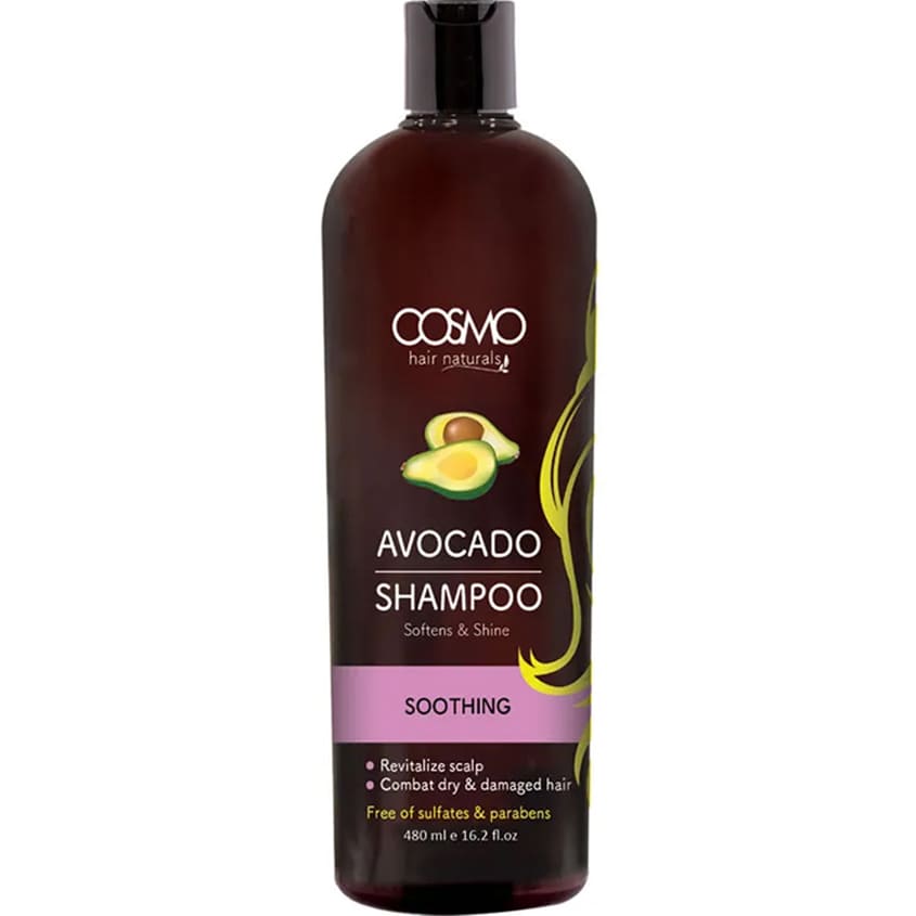 COSMO AVOCADO SHAMPOO 480ML