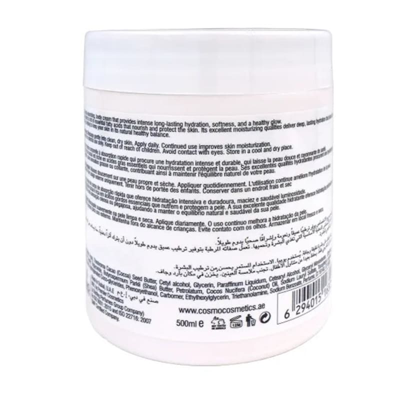 COSMO COCOA BUTTER BODY CREAM 500ML