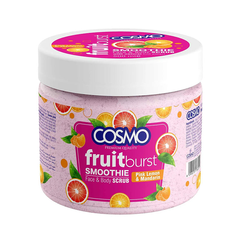 COSMO مقشر الوجه والجسم برائحة الليمون الوردي واليوسفي