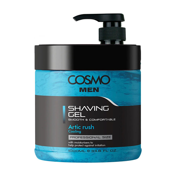Shaving gels COSMO  SHAVING GEL  ARTIC RUSH  1000ML 