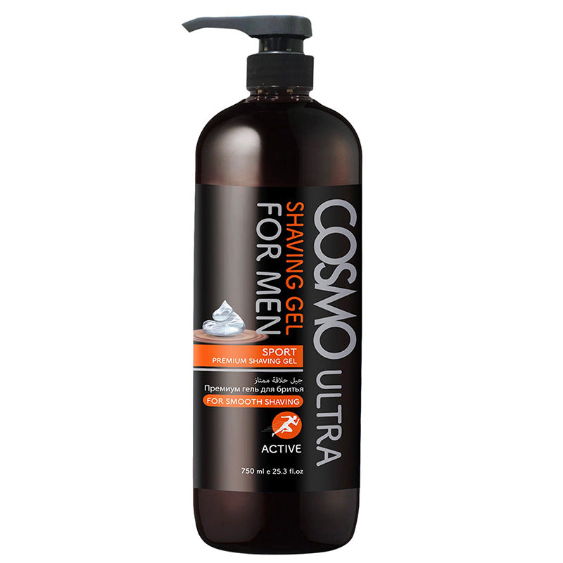 COSMO  ULTRA COSMO  SPORT ACTIVE SHAVING GEL 750ML  
