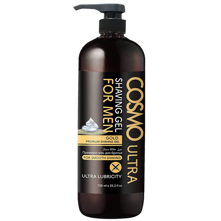 Shaving gels COSMO  ULTRA COSMO  GOLD ULTRA LUBRICITY SHAVING GEL 750ML 