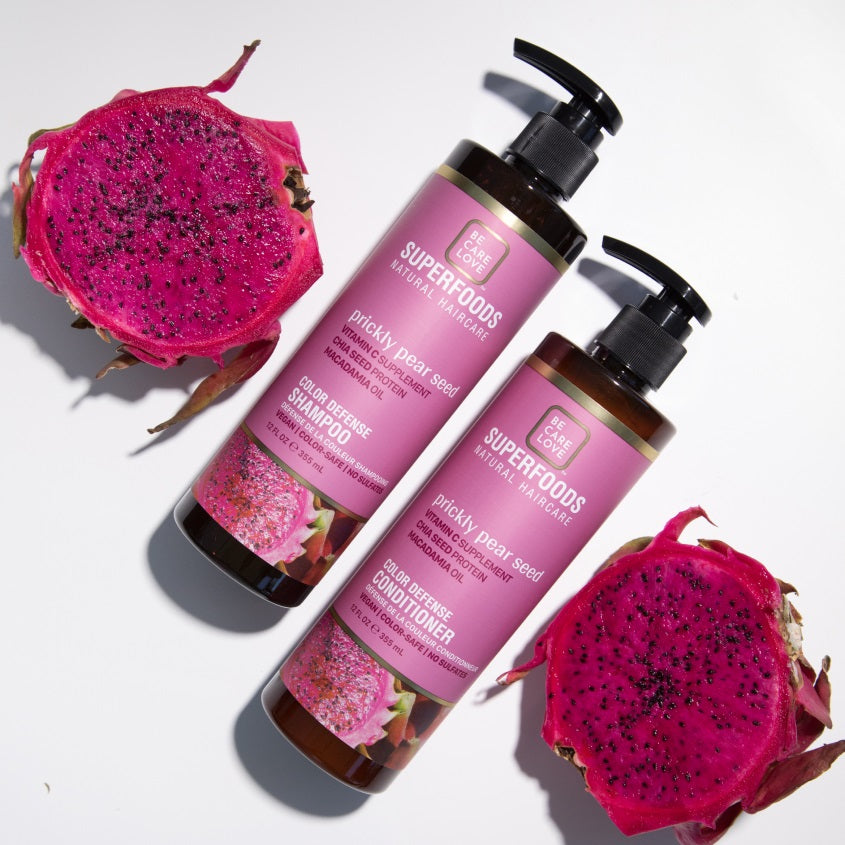 BE CARE LOVE SUPERFOODS COLOR DEFENSE SHAMPOO 355ML – online store