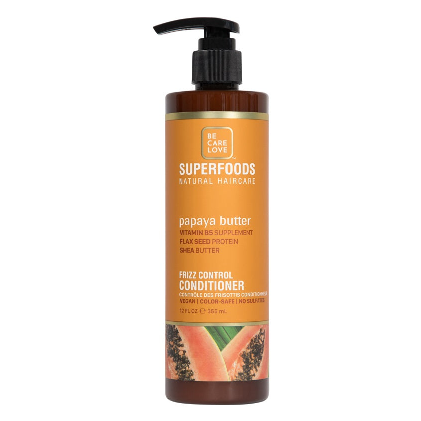 BE CARE LOVE SUPERFOODS FRIZZ CONTROL CONDITIONER 355ML – online store