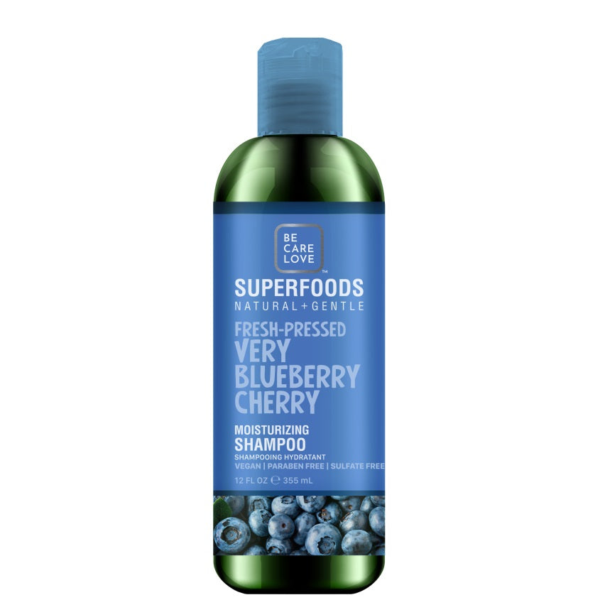 شامبو مرطب بخلاصة التوت الأزرق والكرز