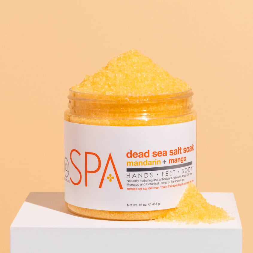 DEAD SEA SALT SOAK MANDARIN + MANGO 454G