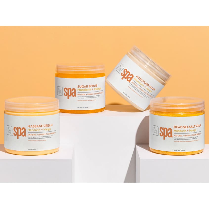 DEAD SEA SALT SOAK MANDARIN + MANGO 454G
