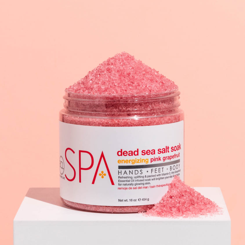 DEAD SEA SALT SOAK PINK GRAPEFRUIT 454G