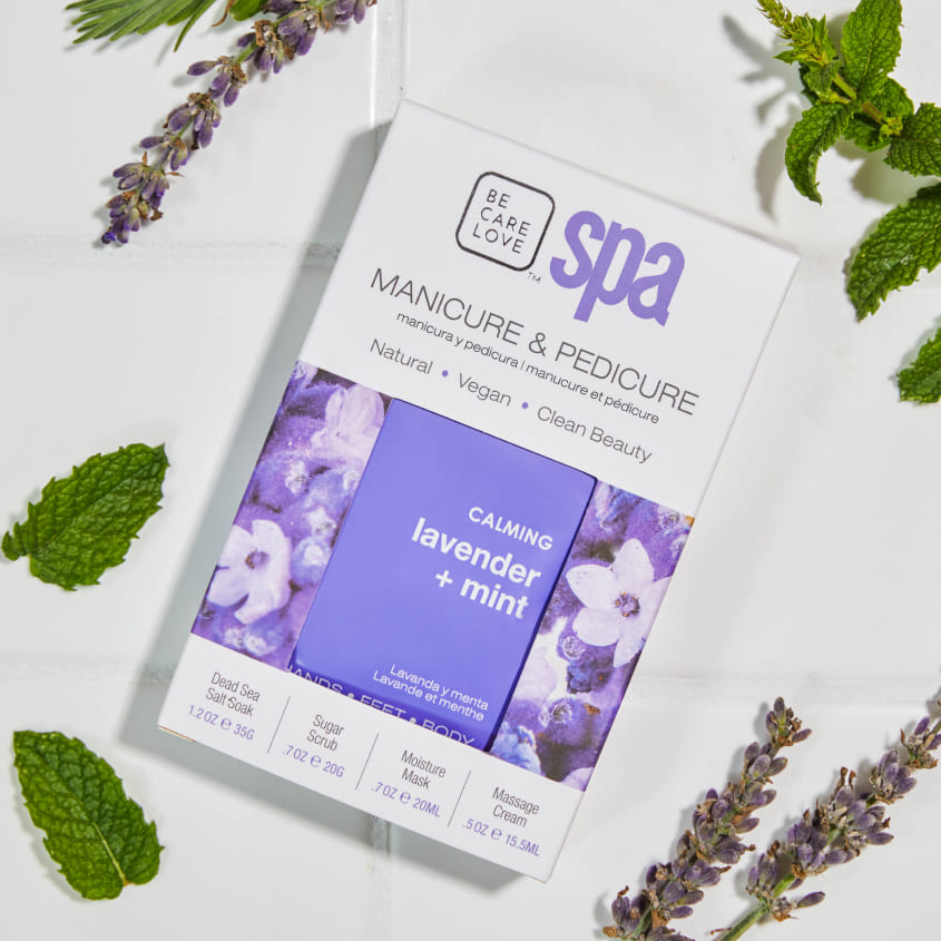BE CARE LOVE LAVENDER + MINT COMPLETE 4-STEP SYSTEM – buy online