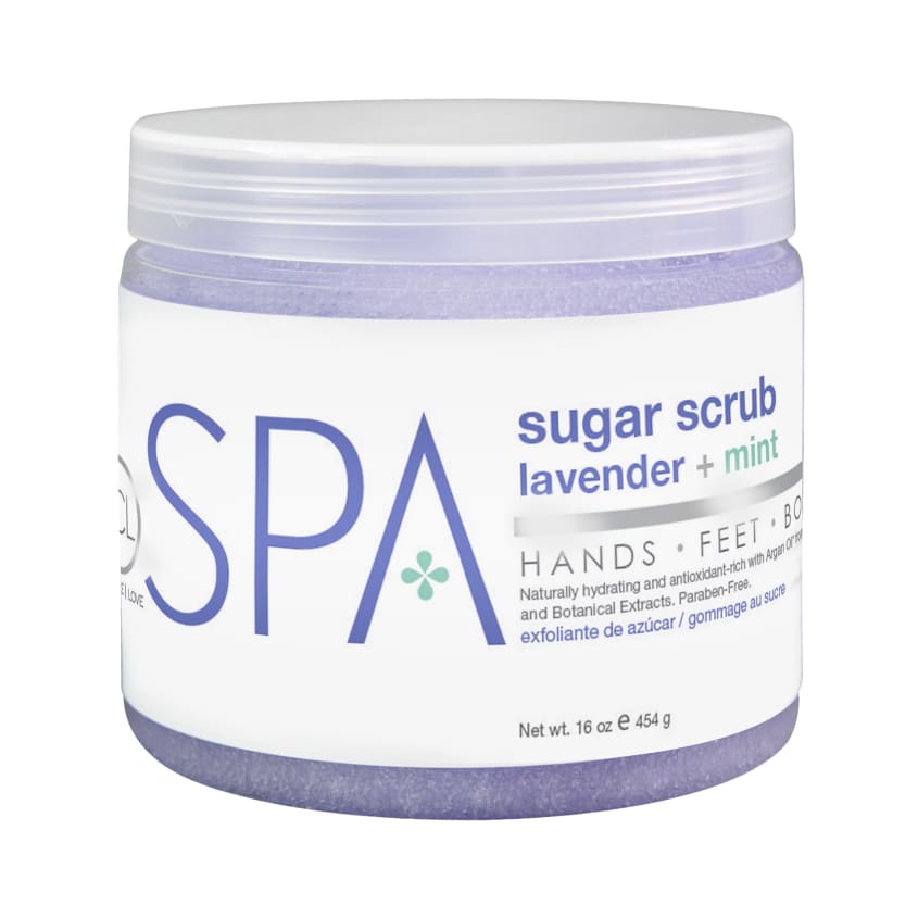 BE CARE LOVE SUGAR SCRUB LAVENDER + MINT 454G