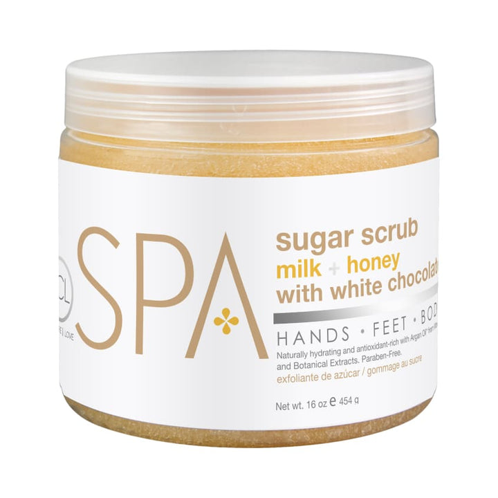 SUGAR SCRUB MILK + HONEY WITH WHITE CHOCOLATE 454G