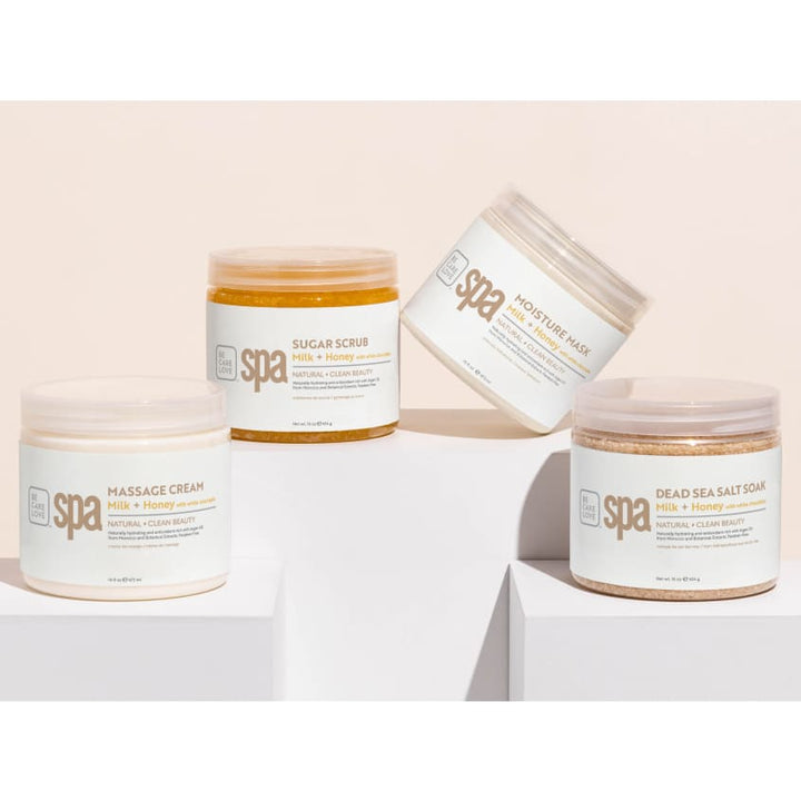 Moisturizing Hand, Foot, and Body Mask 'Milk and Honey with White Chocolate'