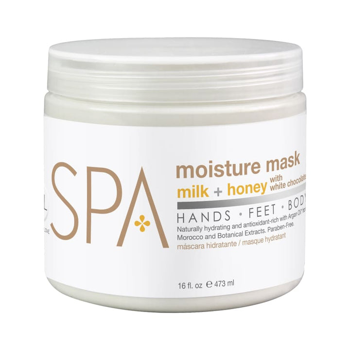 Moisturizing Hand, Foot, and Body Mask 'Milk and Honey with White Chocolate'