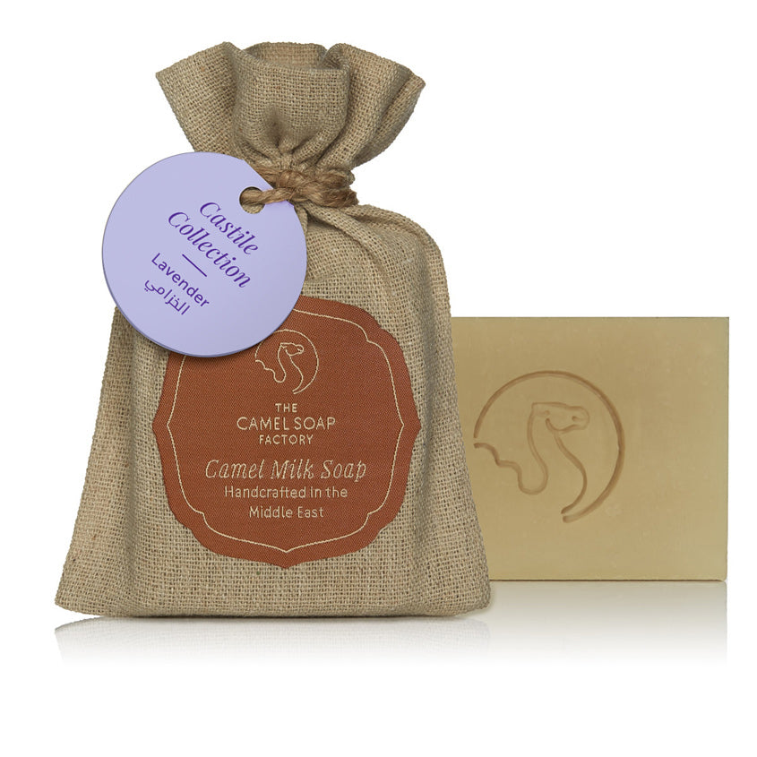 THE CAMEL SOAP FACTORY CASTILE COLLECTION - LAVENDER 95G
