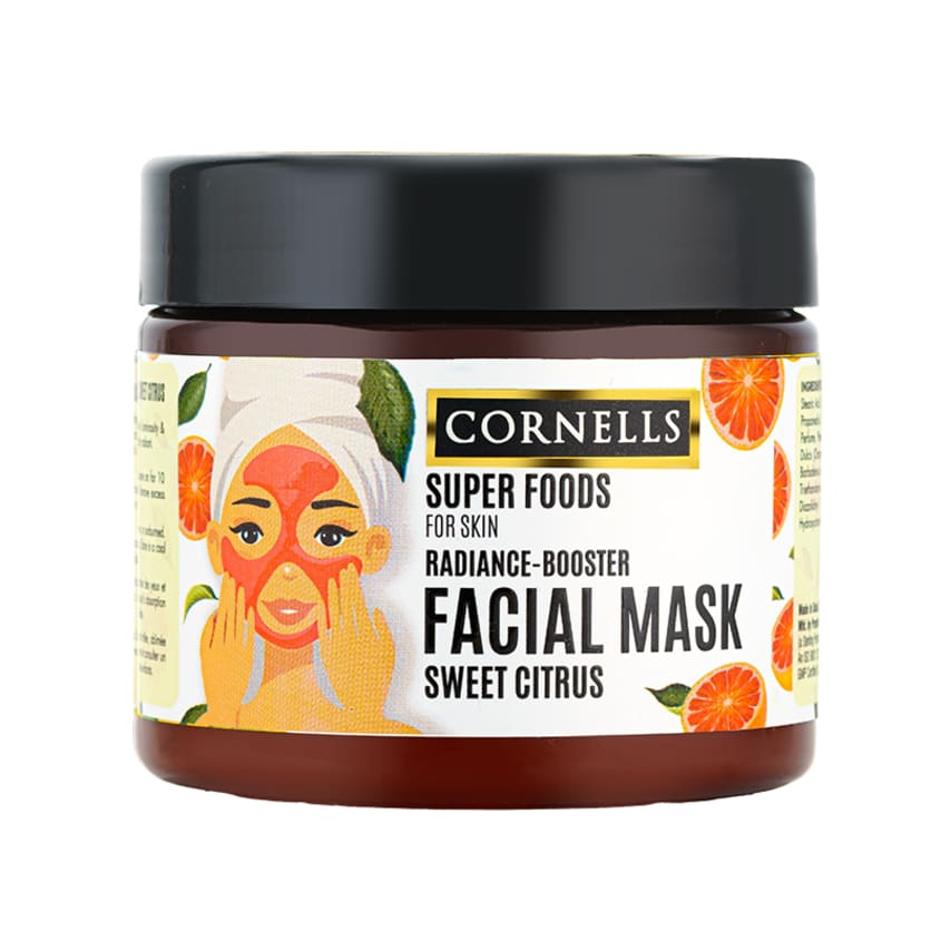 CORNELLS قناع الوجه بالحمضيات الحلوة من كورنيلز سوبر فودز