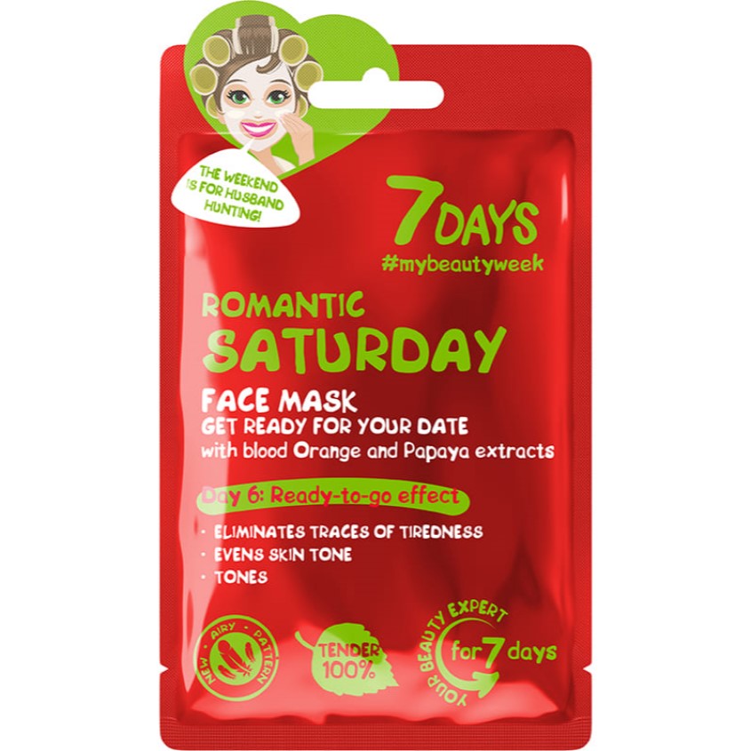 7DAYS ROMANTIC SATURDAY GET READY FOR YOUR DATE WITH BLOOD ORANGE AND PAPAYA 28 G