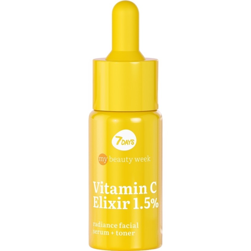 7DAYS VITAMIN C ELIXIR 15% RADIANCE FACIAL SERUM + TONER 20 ML