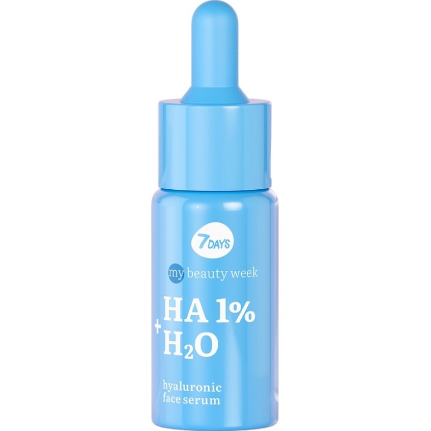 7DAYS HA 1%+H2O HYALURONIC FACE SERUM 20 ML