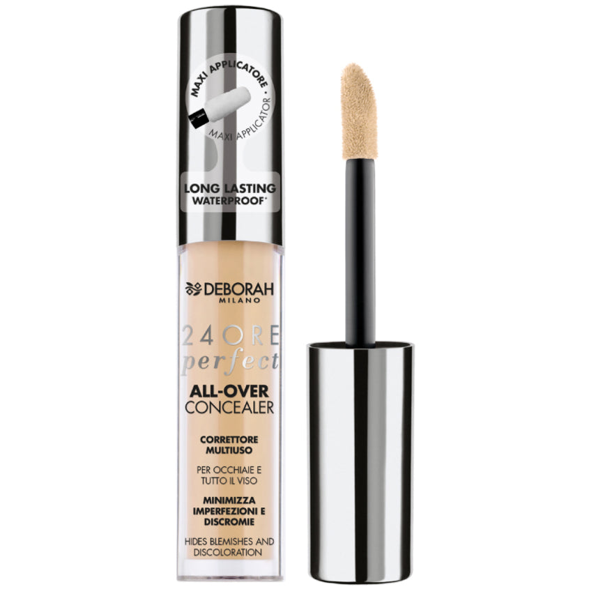 DEBORAH MILANO 24ORE PERFECT ALL OVER CONCEALER Long lasting Waterproof 2.1 5,5 g