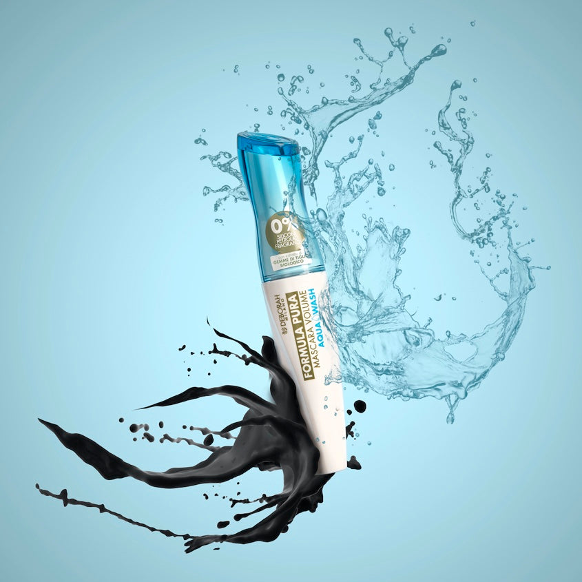 DEBORAH MILANO FORMULA PURA MASCARA VOLUME AQUA WASH black 12 ml – online store