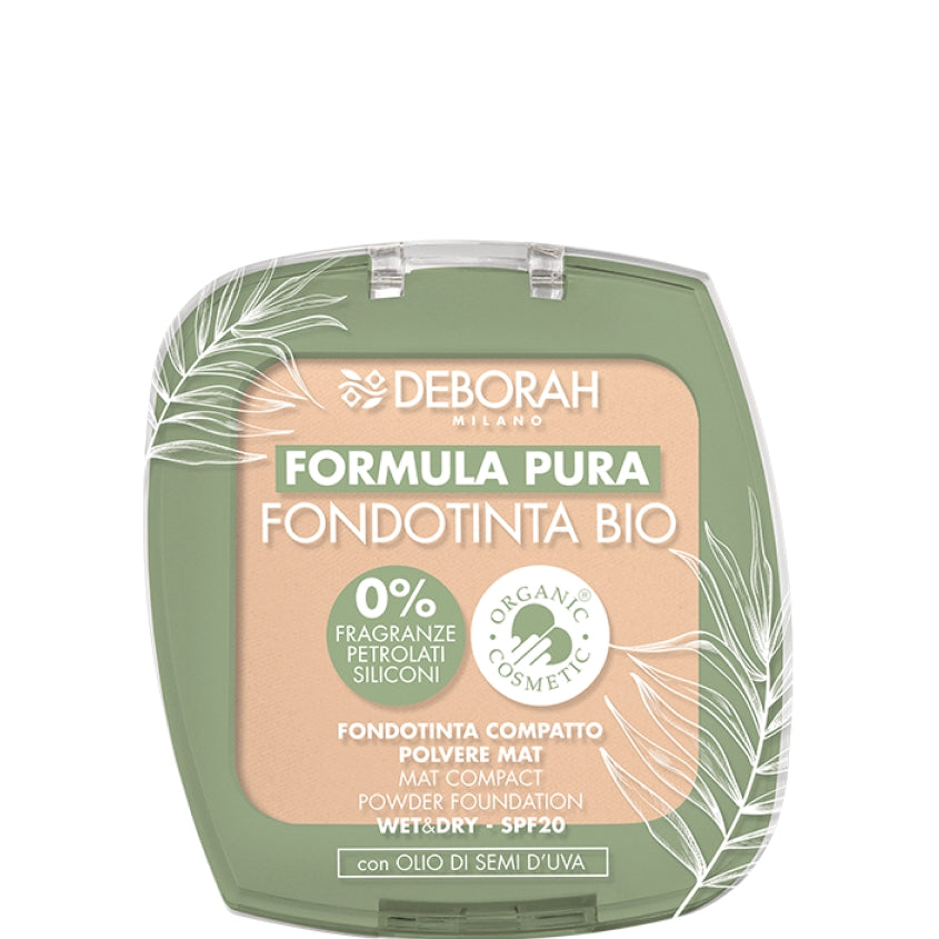 DEBORAH MILANO FORMULA PURA FONDOTINTA BIO TONE: 04 CARAMEL 9G – buy online