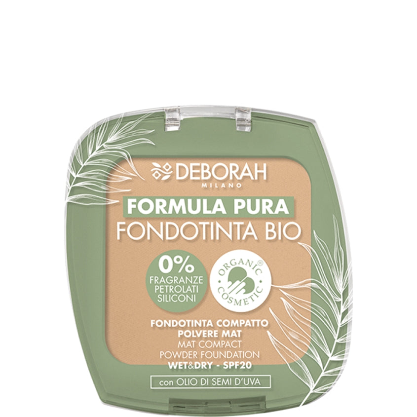 DEBORAH MILANO FORMULA PURA FONDOTINTA BIO TONE: 02 NATURAL 9G – buy online