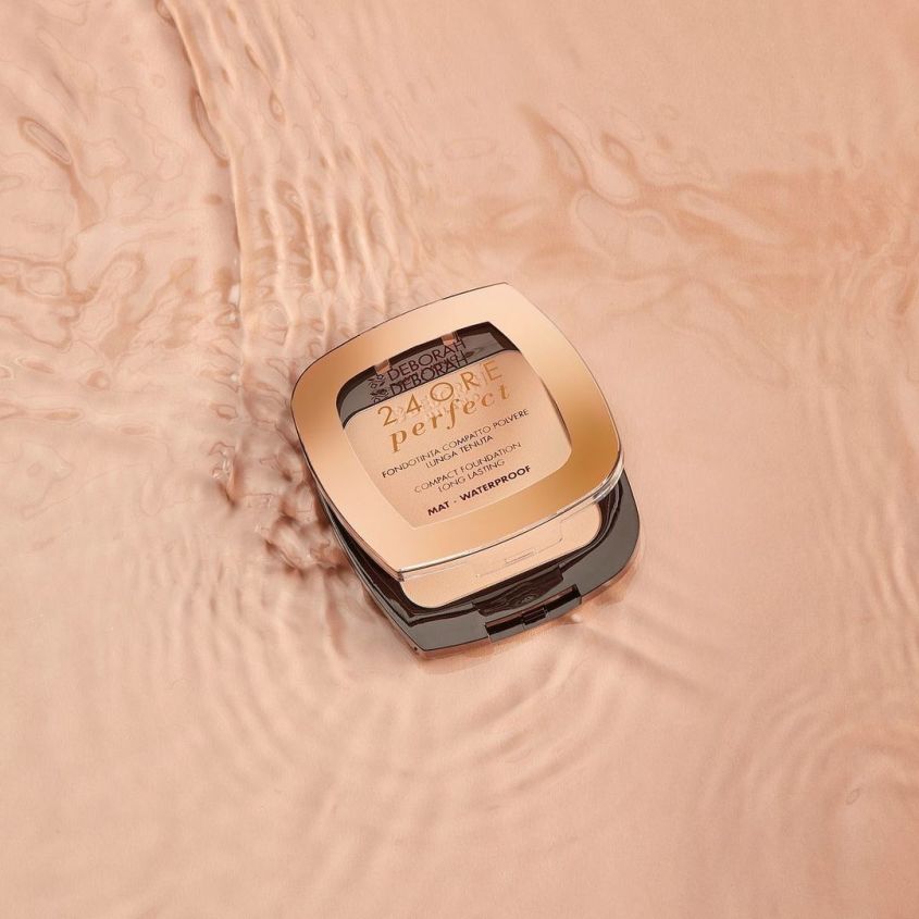 DEBORAH MILANO 24ORE PERFECT COMPACT FOUNDATION SPF20 Compact Face Foundation Powder Shade 02 – free delivery