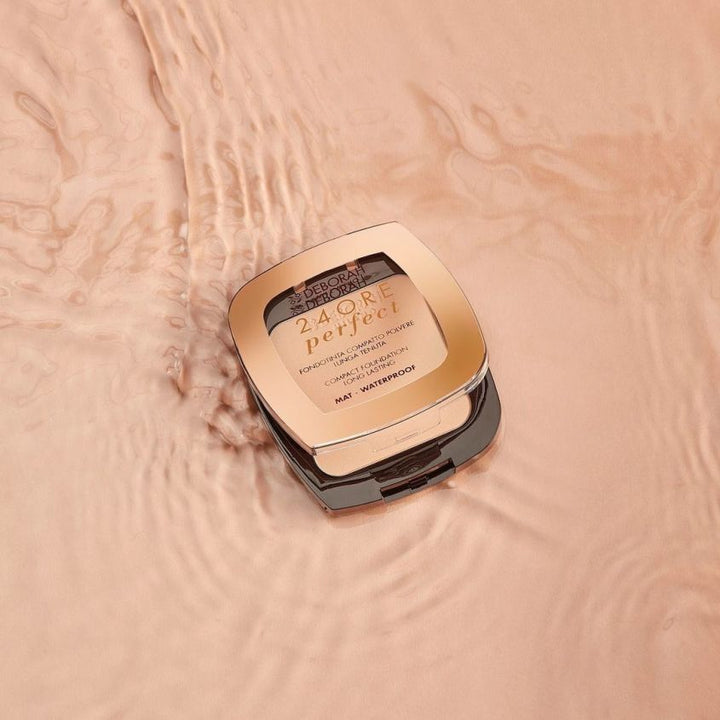 Compact powders 24ORE PERFECT COMPACT FOUNDATION SPF20 Compact Face Foundation Powder Shade 06