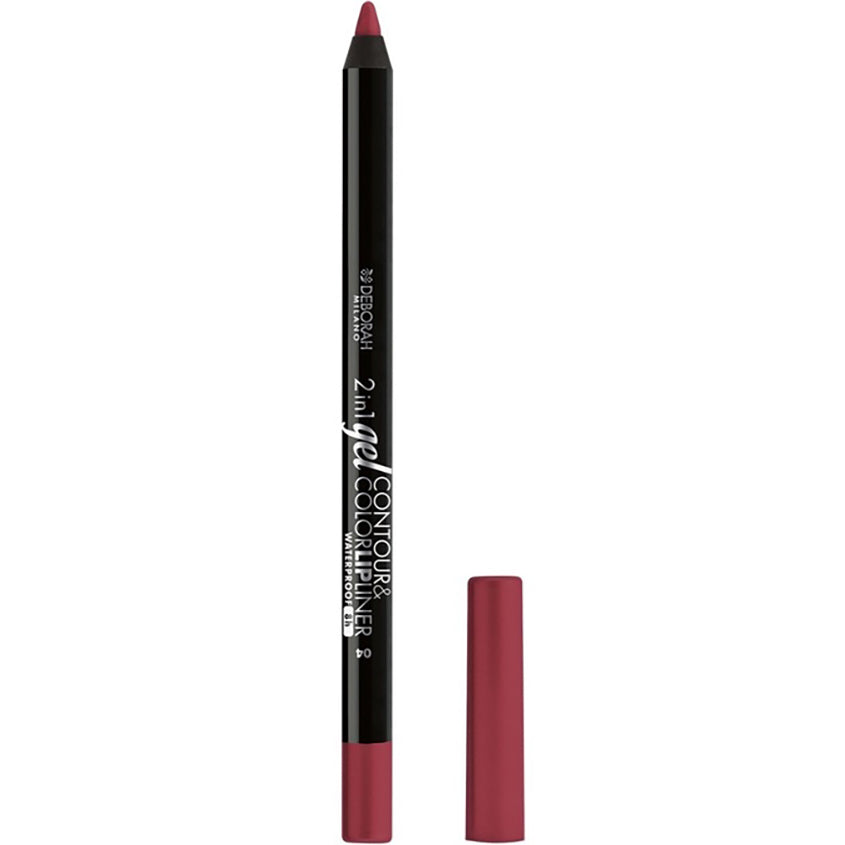 DEBORAH MILANO 2IN1 GEL CONTOUR & COLOR LIPLINER WATERPROOF 04 PLUM ROSE 1,3G – buy online