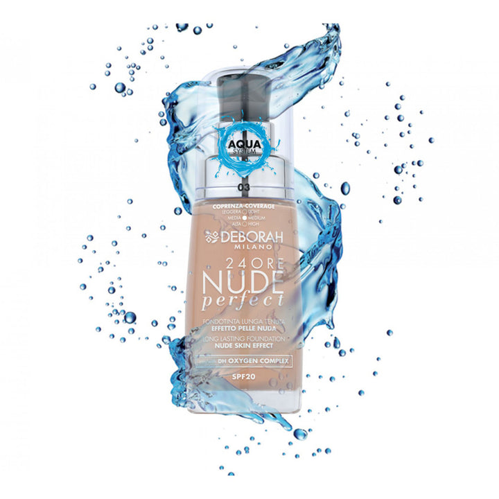 24ORE NUDE PERFECT SPF20 02 BEIGE 30ML