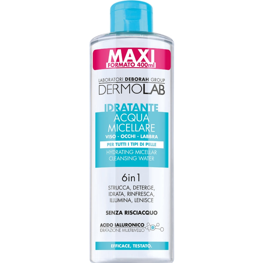 MOISTURIZING MICELLAR CLEANSING WATER 6 IN 1 400 ml