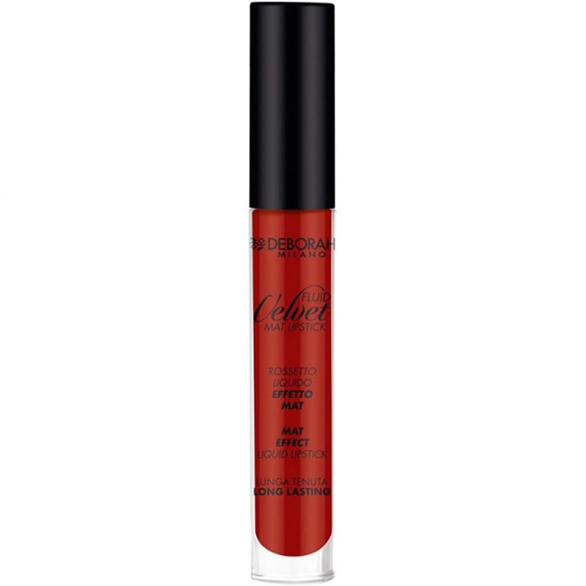 DEBORAH MILANO FLUID VELVET MAT LIPSTICK 14 DARK RED 4.5g – buy online