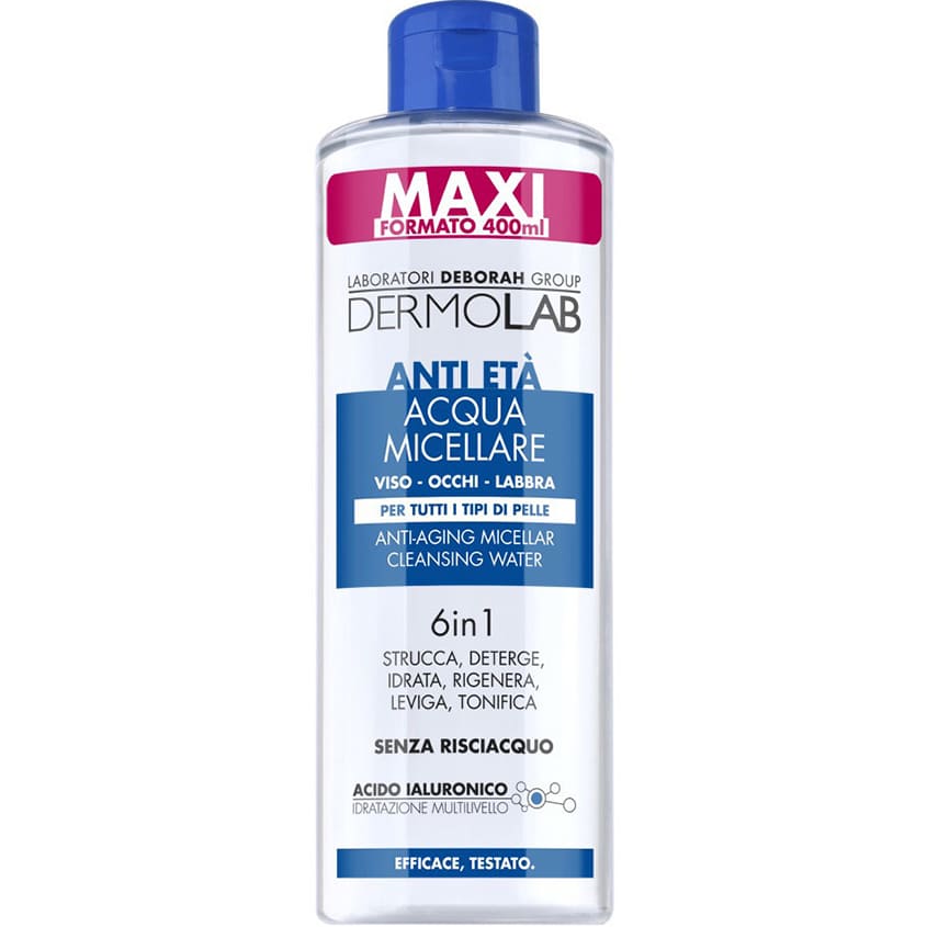 ANTI-AGING MICELLAR CLEANSING WATER 6 IN 1 - 400ml