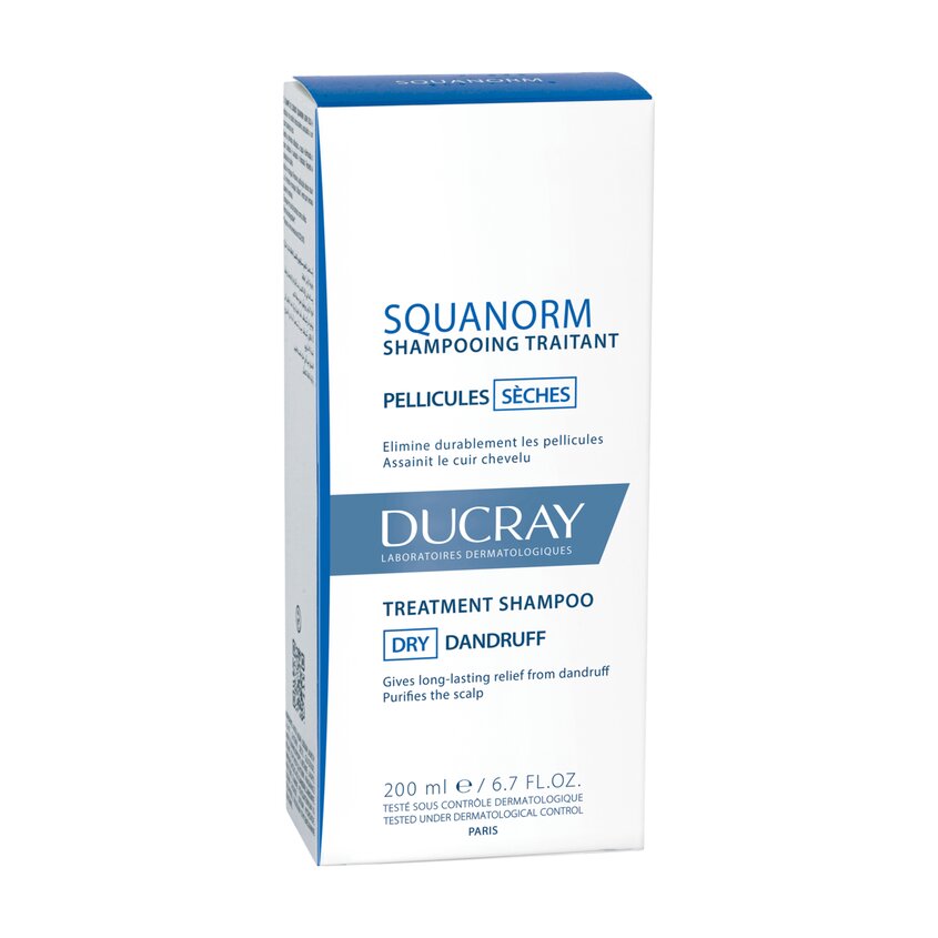 DUCRAY شامبو مضاد للقشرة لفروة الرأس الجافة Squanorm – شراء أونلاين