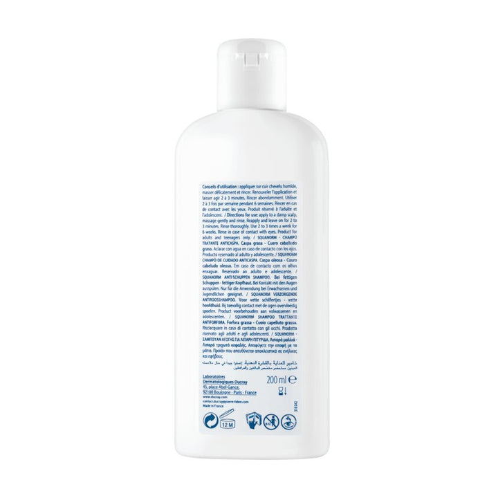 SQUANORM TREATMENT SHAMPOO OILY DANDRUFF 200ML