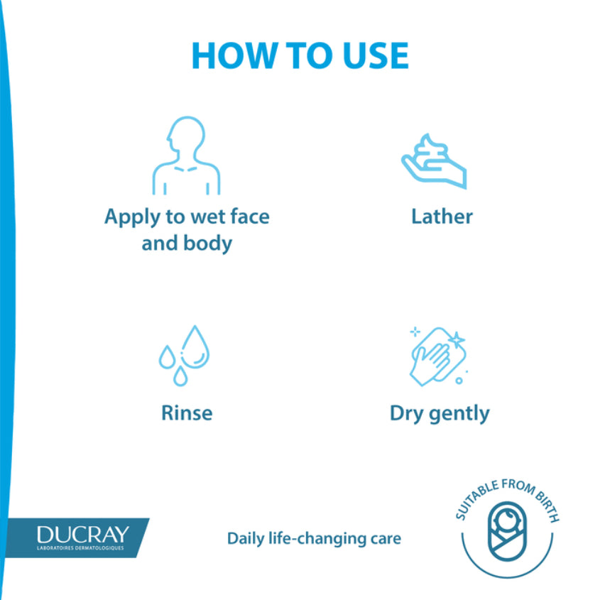 DUCRAY DEXYANE BODY CARE ULTRA-RICH CLEANSING GEL 400 ML – online store