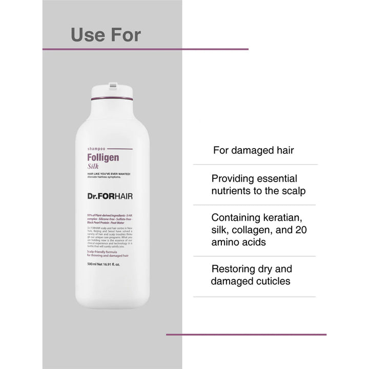 DRFORHAIR FOLLIGEN SILK SHAMPOO 300ML