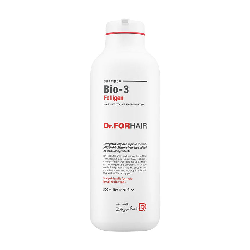 DR.FORHAIR DRFORHAIR FOLLIGEN BIO 3 SHAMPOO 500ML – free delivery