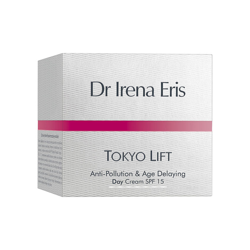 DR IRENA ERIS كريم طوكيو ليفت النهاري المضاد للتلوث ومؤخر علامات التقدم في السن بعامل حماية من الشمس 15 – شراء أونلاين