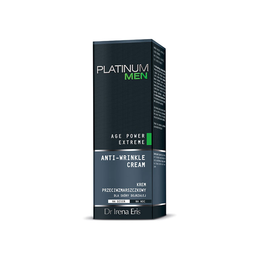 DR IRENA ERIS PLATINUM MEN AGE POWER EXTREME ANTI-WRINKLE CREAM 50ML – buy online