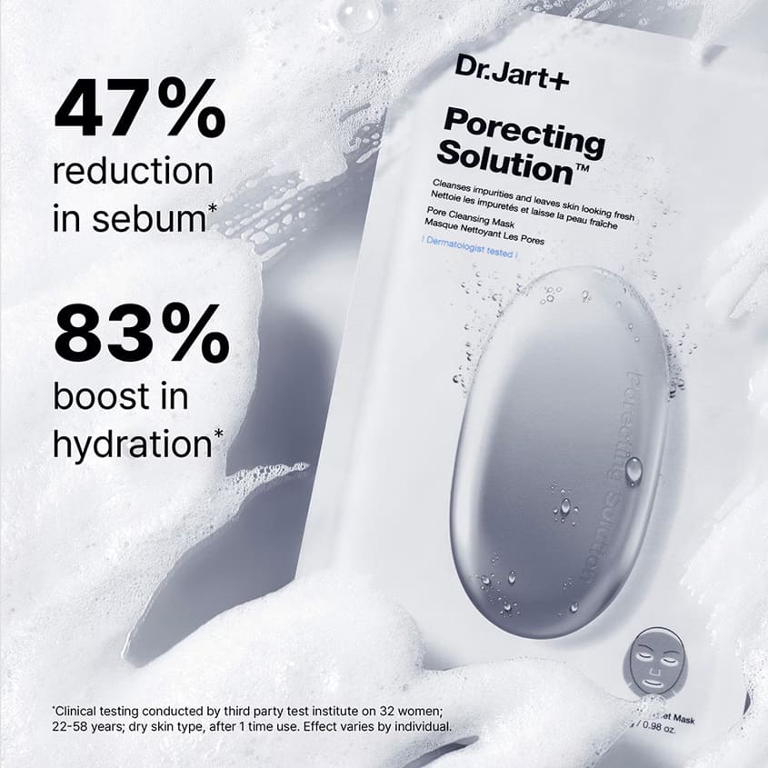 DR. JART+ DR.JART+ DERMASK PORECTING SOLUTION 28G*5PCS – free delivery