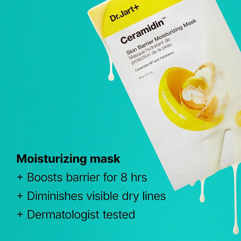 DR. JART+ Dr.Jart+ Ceramidin Skin Barrier Moisturizing Mask 28G*5PCS – photo 7