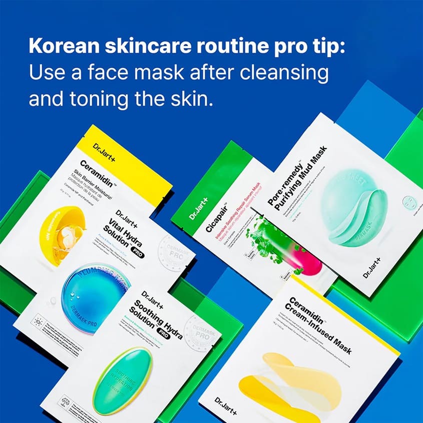 DR. JART+ Dr.Jart+ Ceramidin Skin Barrier Moisturizing Mask 28G*5PCS – free delivery